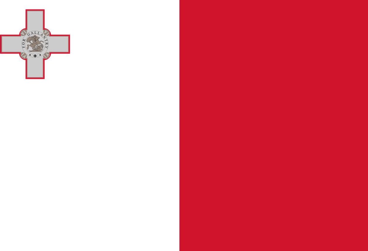 vlag Malta 150x225cm