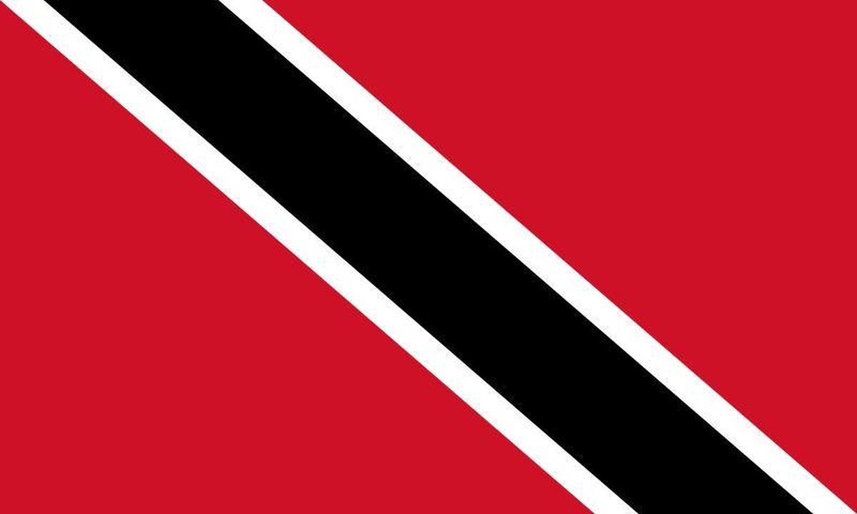 vlag Trinidad en Tobago 100x150cm - Spunpoly