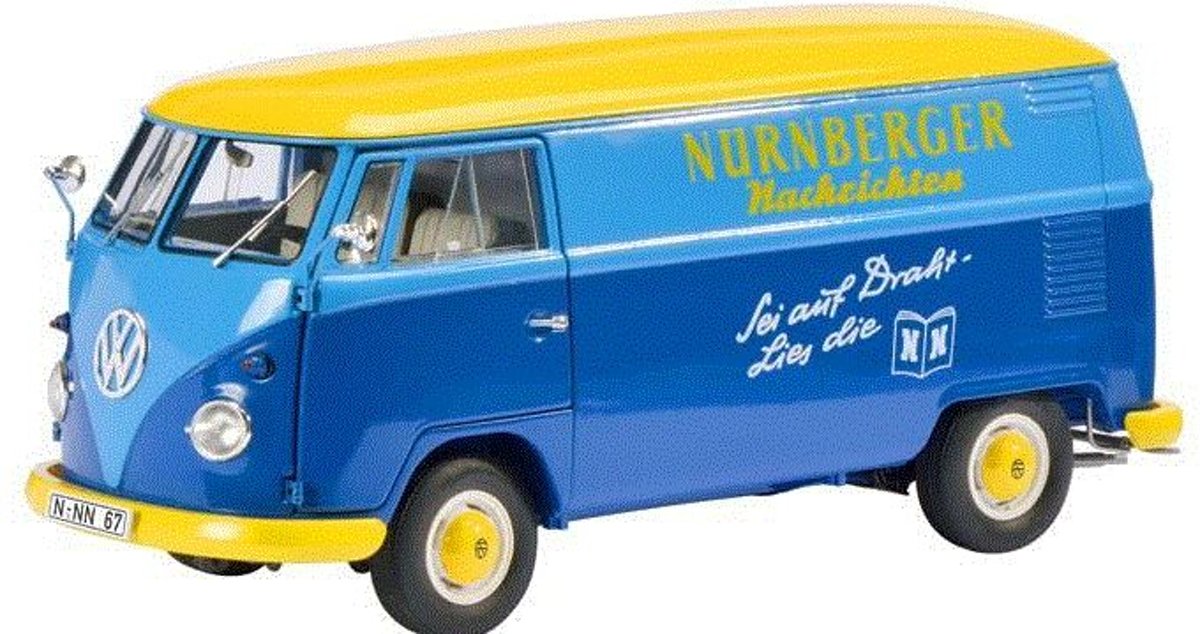 T1b Transporter Nurnberger Nachrichten 1959 - 1963 - 1:18 - Volkswagen