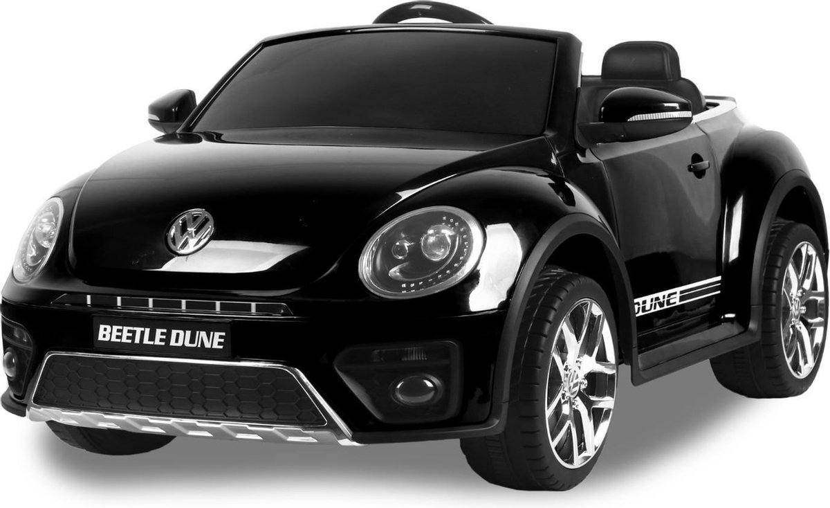 VW Dune Beetle Elektrische Kinderauto - Accu Auto - Sterke Accu - Afstandbediening - Zwart