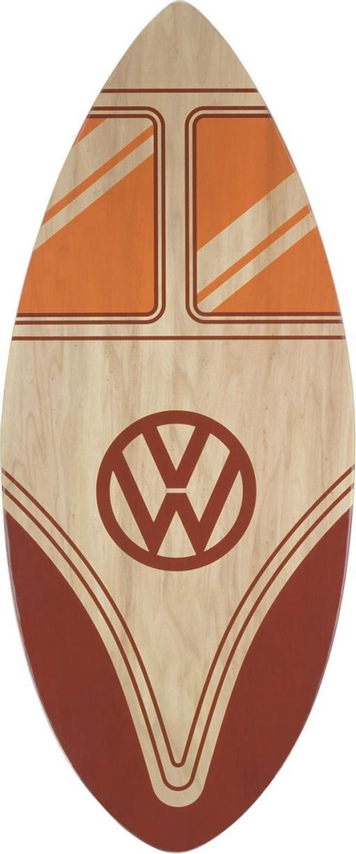 VW T1 Bus   (104 cm) - rood/hout