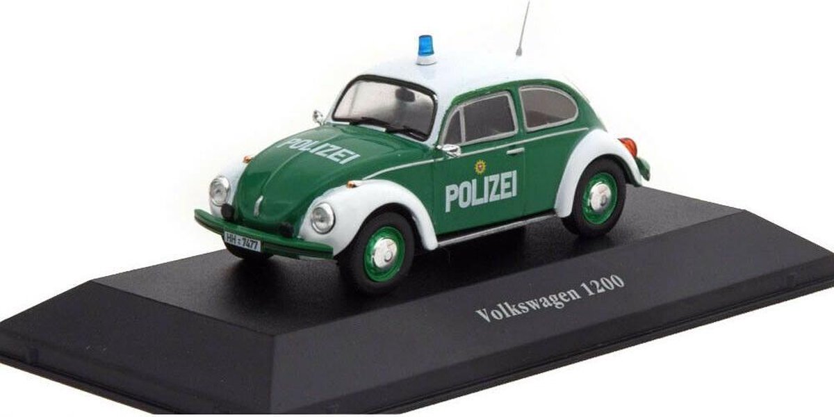 Volks Wagen Volkswagen Beetle 1200 Polizei 1977 Green/White