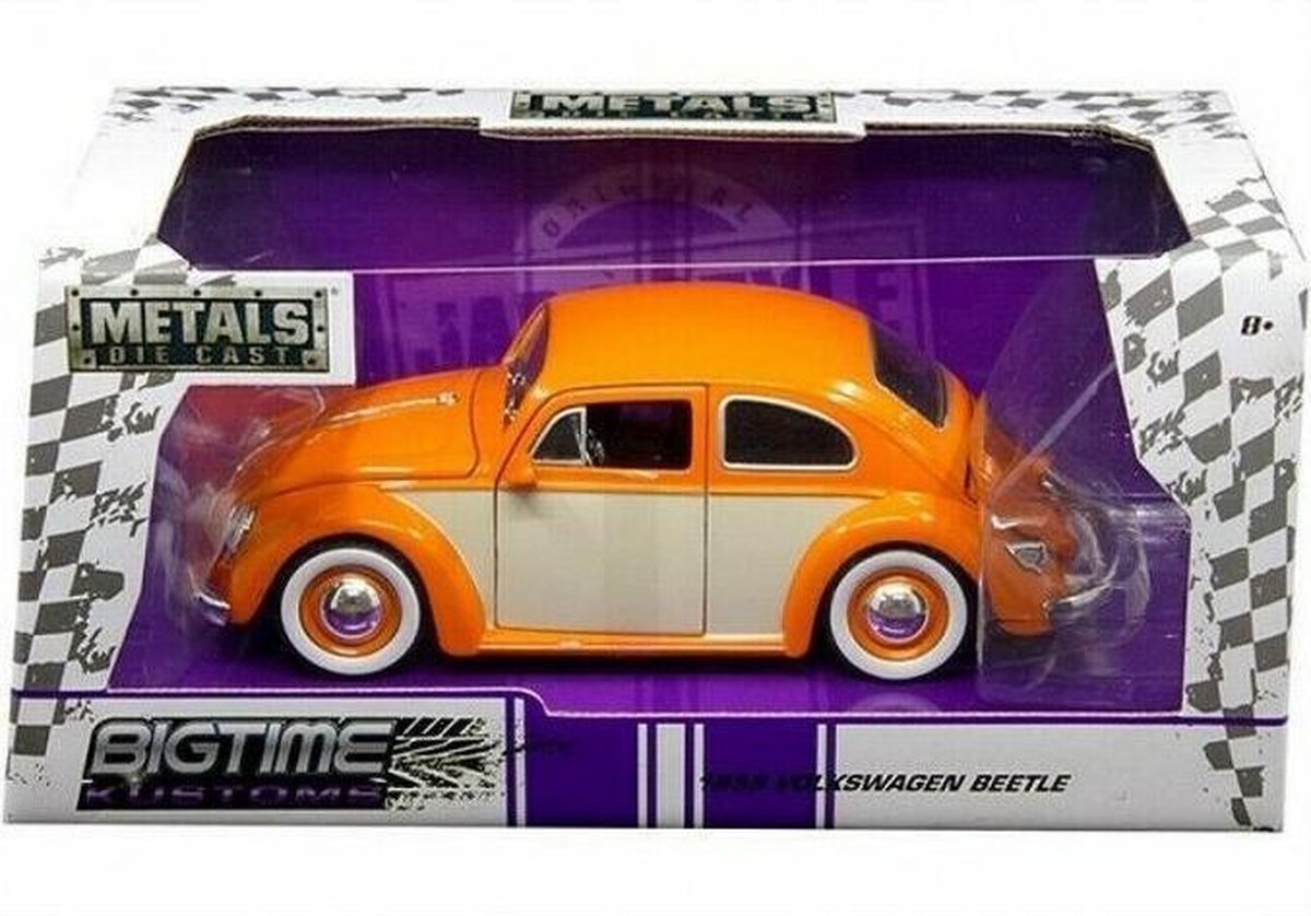 Volks Wagen Volkswagen Beetle 1959 Orange/Cream