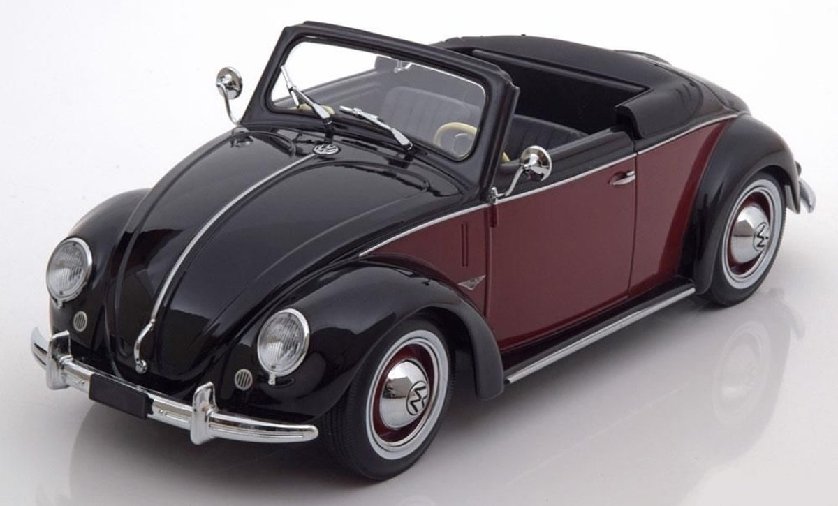 Volks Wagen Volkswagen Beetle Cabrio Hebmueller 1949 Red/Black