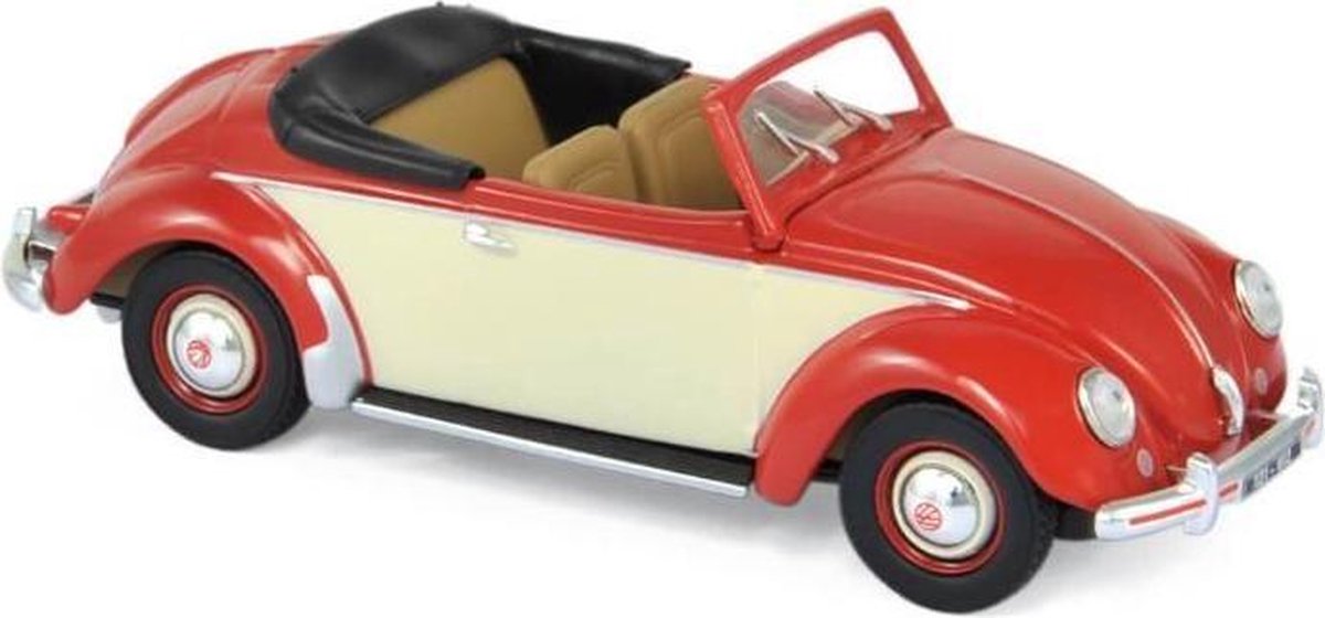 Volks Wagen Volkswagen HebMuller Cabriolet Open 1949 Red