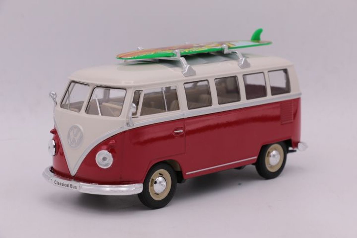 Volks Wagen Volkswagen T1 Bus 1963 Surfboard Blue/White