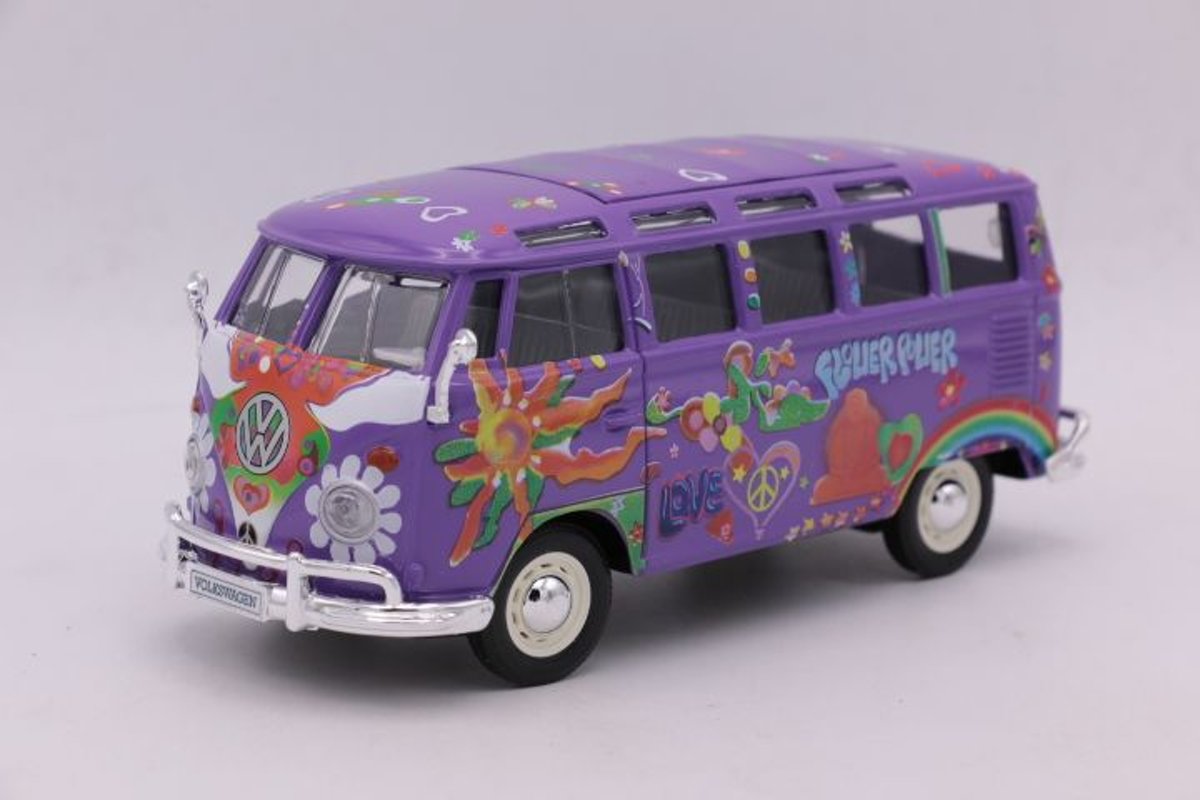 Volks Wagen Volkswagen Van Samba Purple