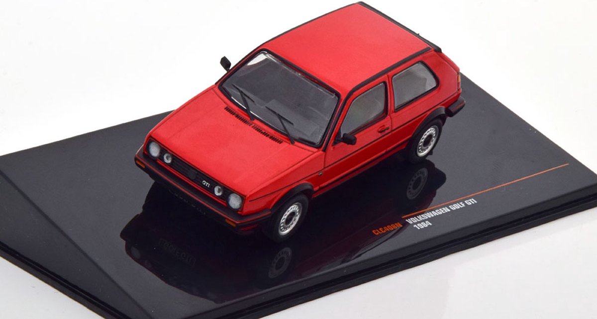 Volkswagen Golf II GTI 1984 Rood 1-43 Ixo Models