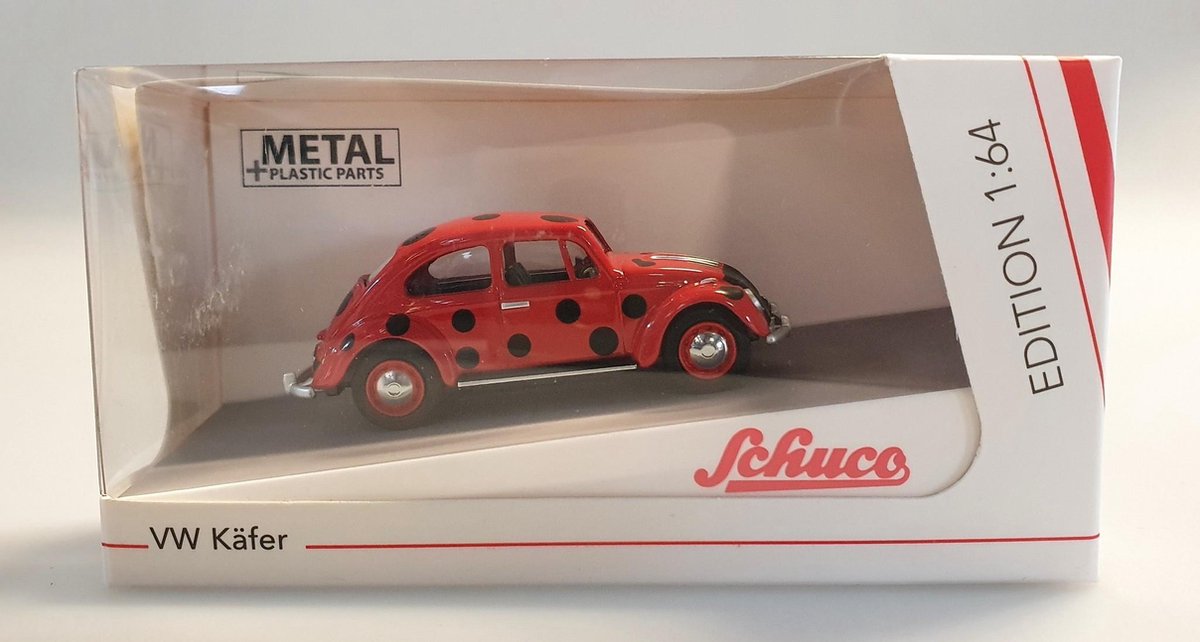 Volkswagen Käfer Marienkäfer - 1:64 - Schuco