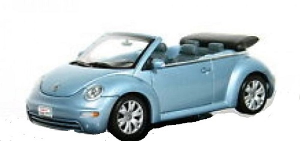 Volkswagen New Beetle Cabrio - 1:43 - AUTOart