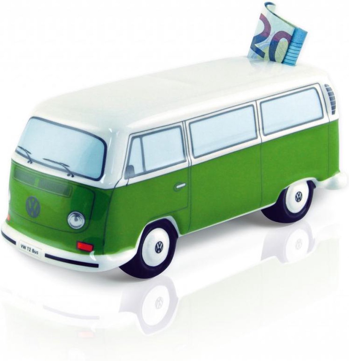 Volkswagen T2 Bus spaarpot Groen