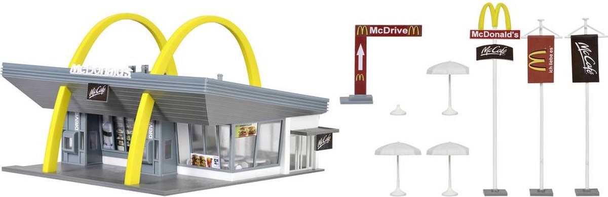 Vollmer 43634 H0 McDonalds snelrestaurant