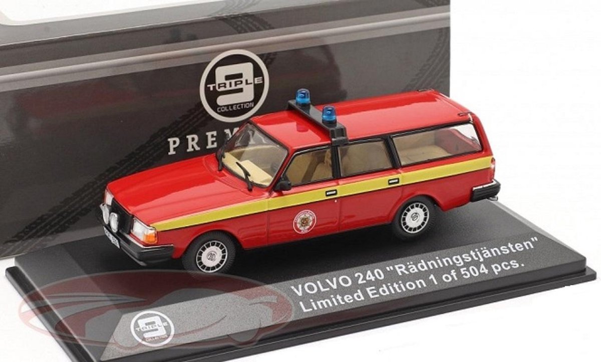 Volvo 240 Rädningstjänsten - 1:43 - Triple 9 Collection