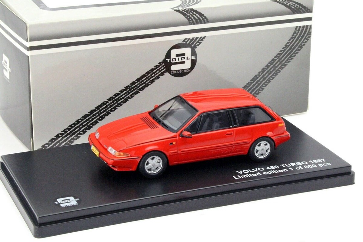 Volvo 480 Turbo 1987 - 1:43 - Triple 9 Collection