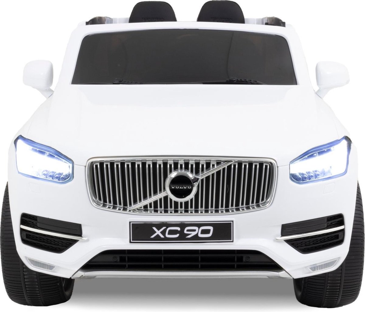 Volvo Elektrische Kinderauto - Accu Auto - XC 90 - Sterke Accu - Afstandbediening - wit