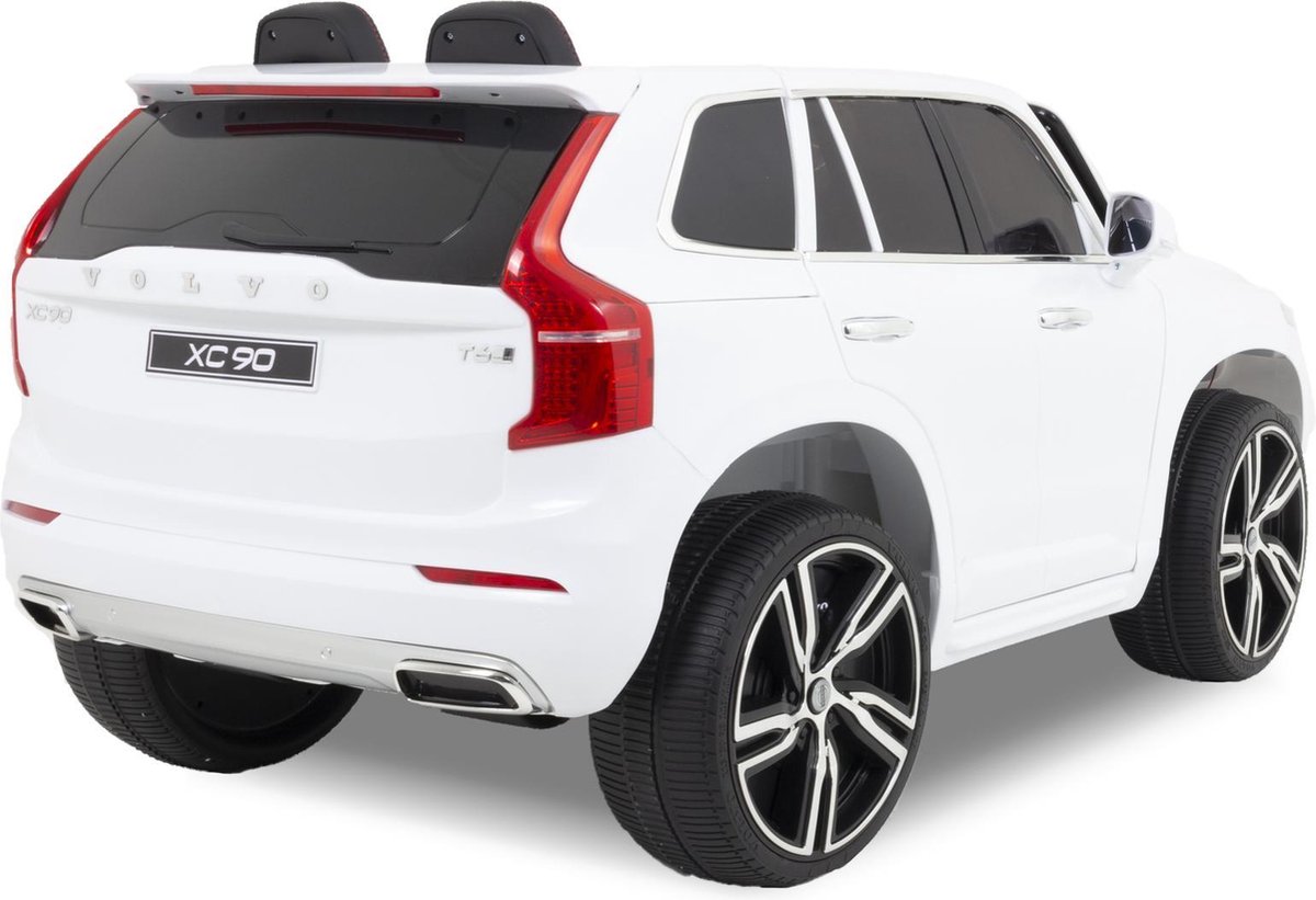 Volvo Elektrische Kinderauto - Accu Auto - XC 90 - Sterke Accu - Afstandbediening - wit