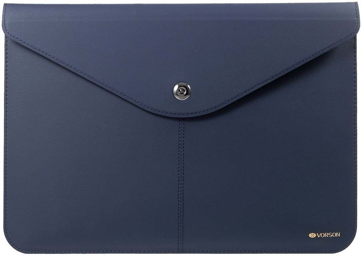 Vorson - MacBook Air 13 inch (2018) Hoes - Sleeve Business Donker Blauw