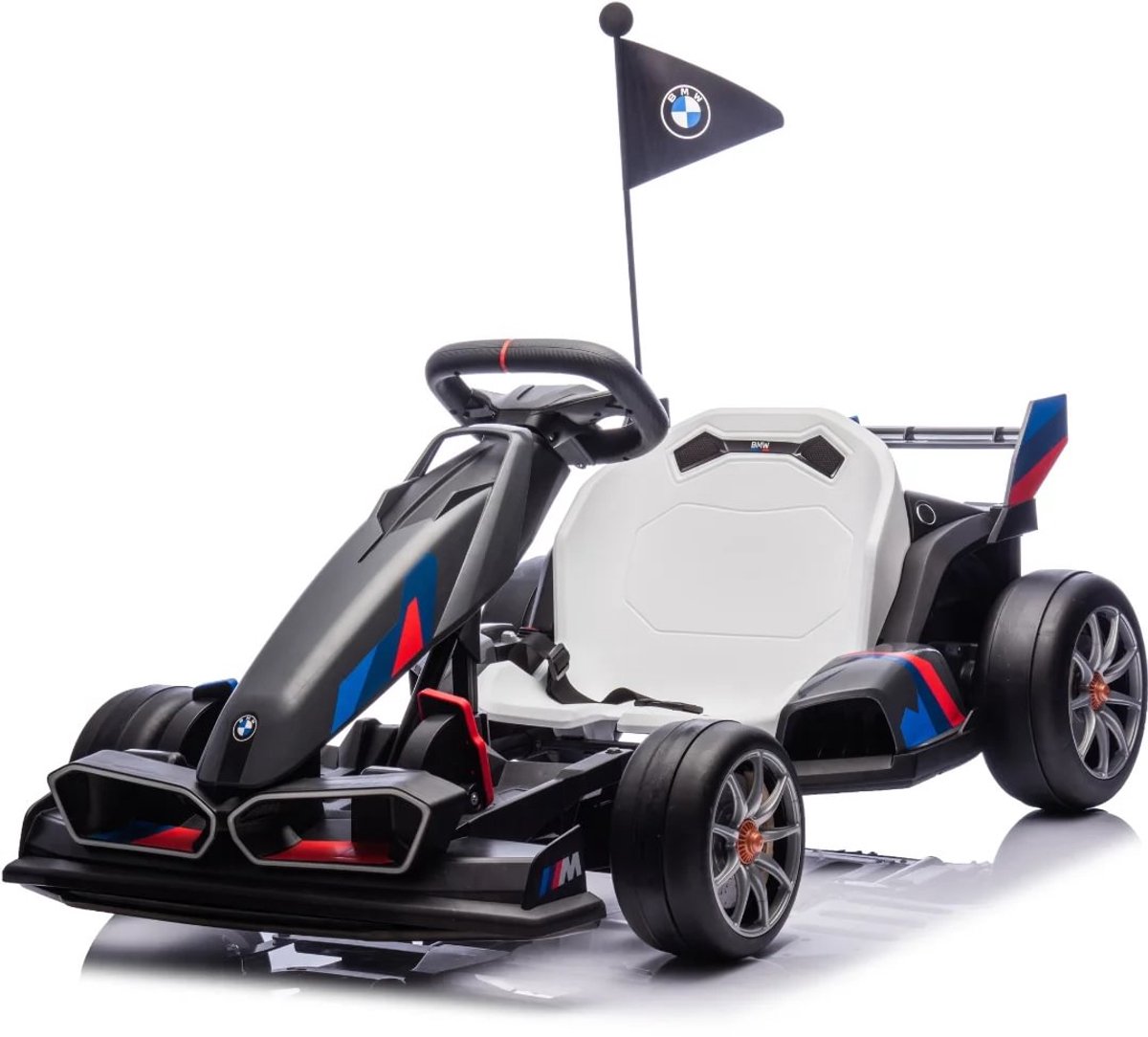 BMW Elektrische Go Kart - voor Kinderen - 24V - Vanaf 5 jaar - Grijs