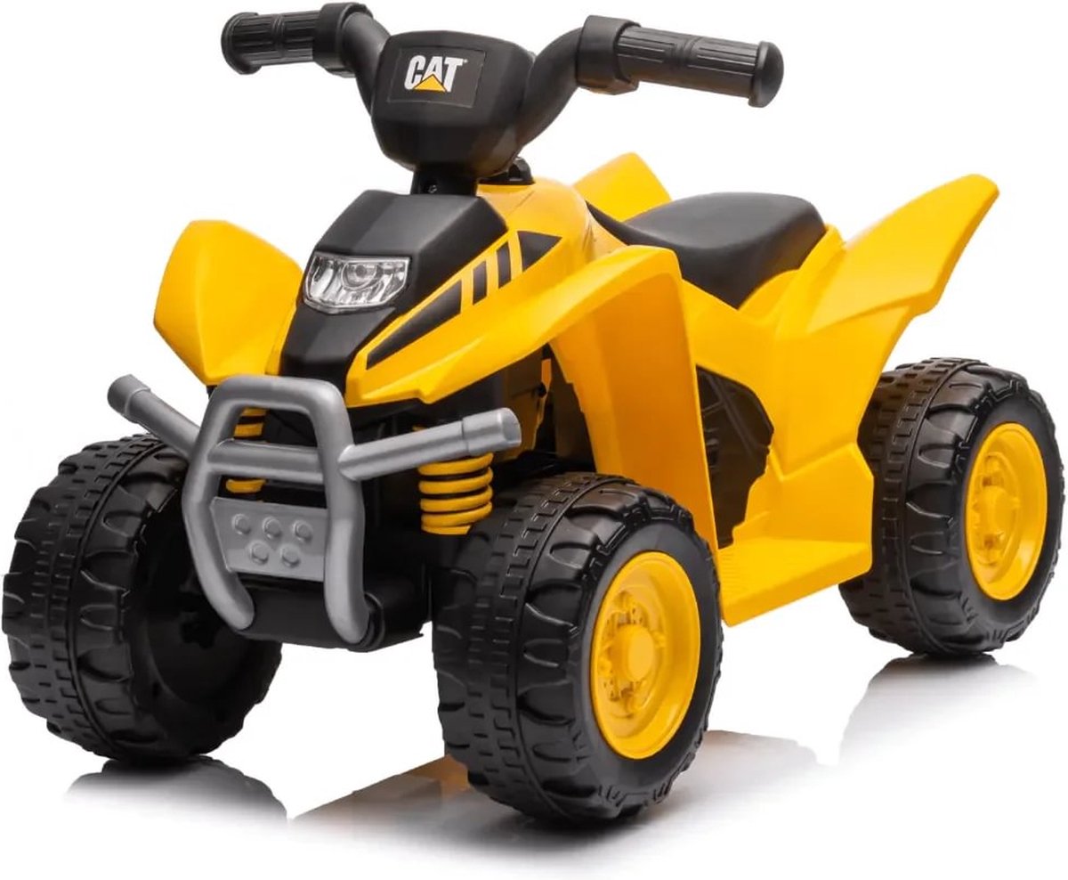 CAT Elektrische Quad - voor Kinderen - 6V accu - 1 tot 3 jaar - Geel