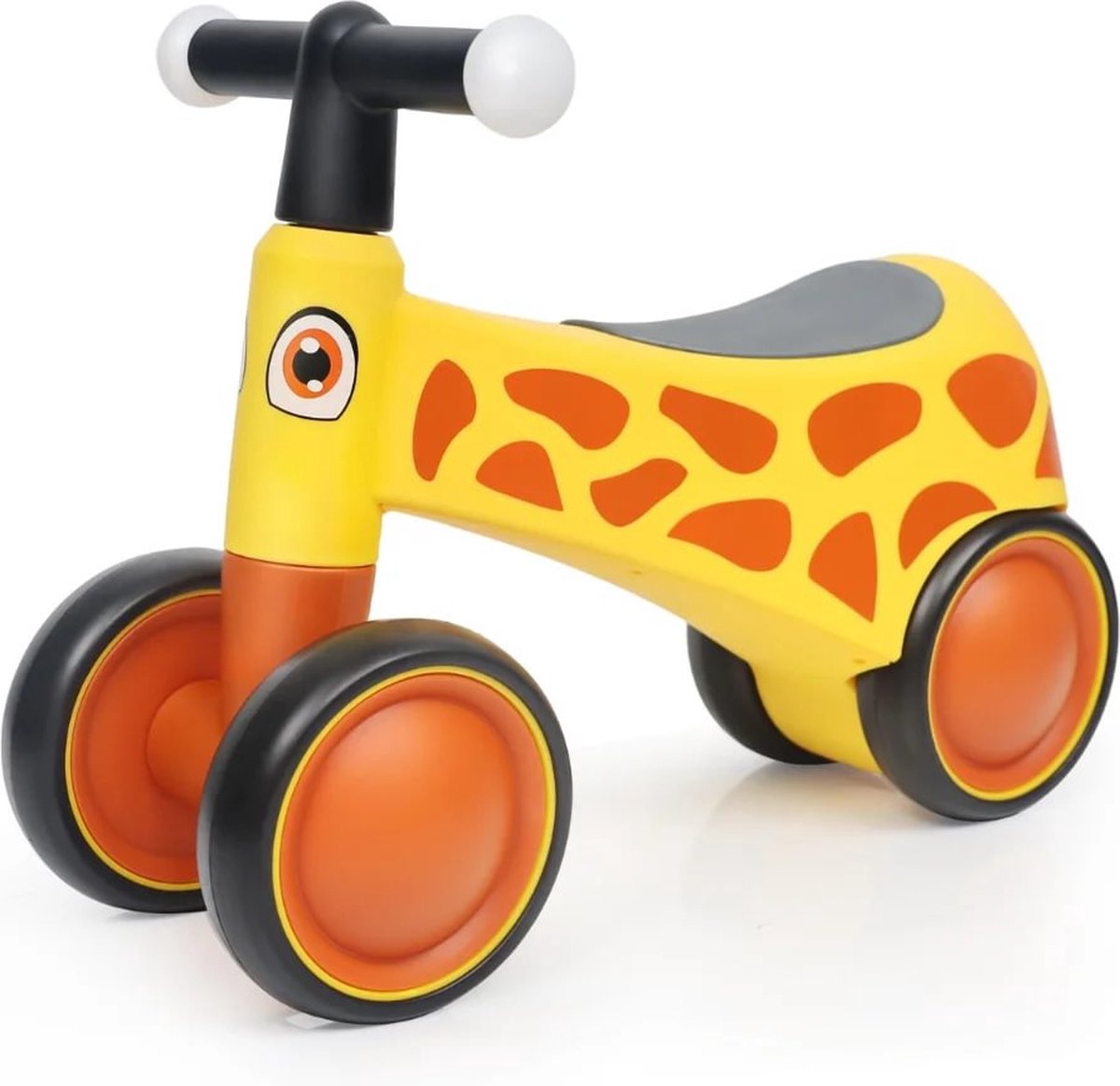 Loopfiets voor Babys - 1 tot 3 jaar - LED lichten - Geel