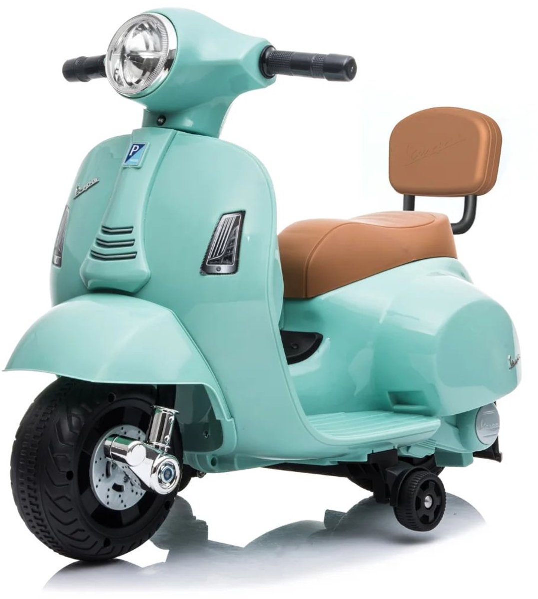 Vespa GTS - Elektrische Scooter 6V - voor Kinderen - tot 3 jaar - Blauw