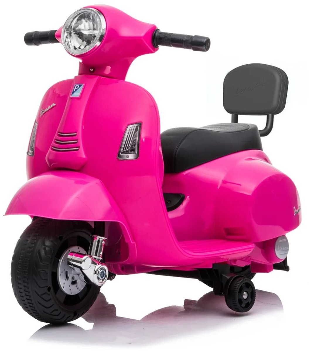 Vespa GTS - Elektrische Scooter 6V - voor Kinderen - tot 3 jaar - Roze