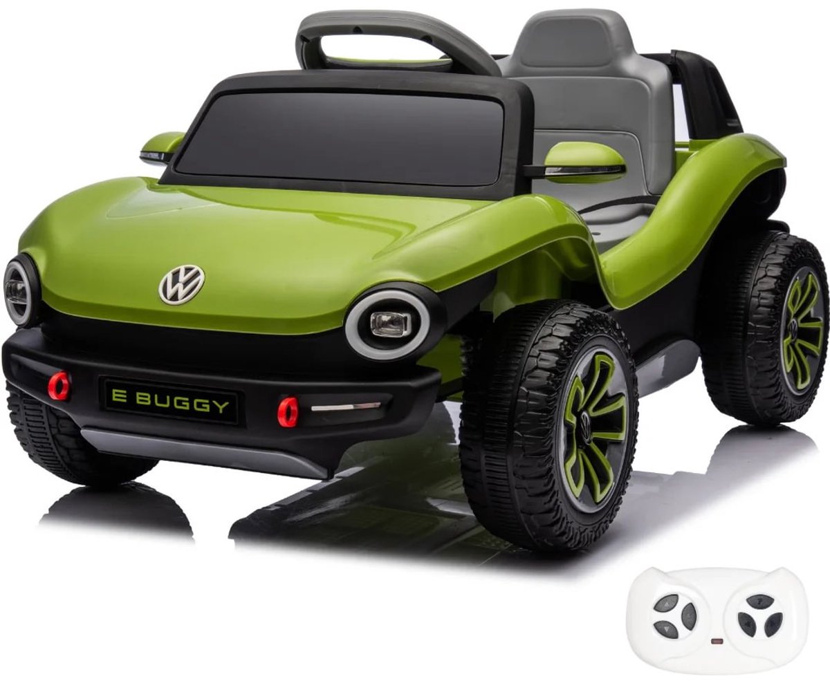 Volkswagen E-Buggy - Elektrische Kinderauto 12V - 1 tot 5 jaar - Groen