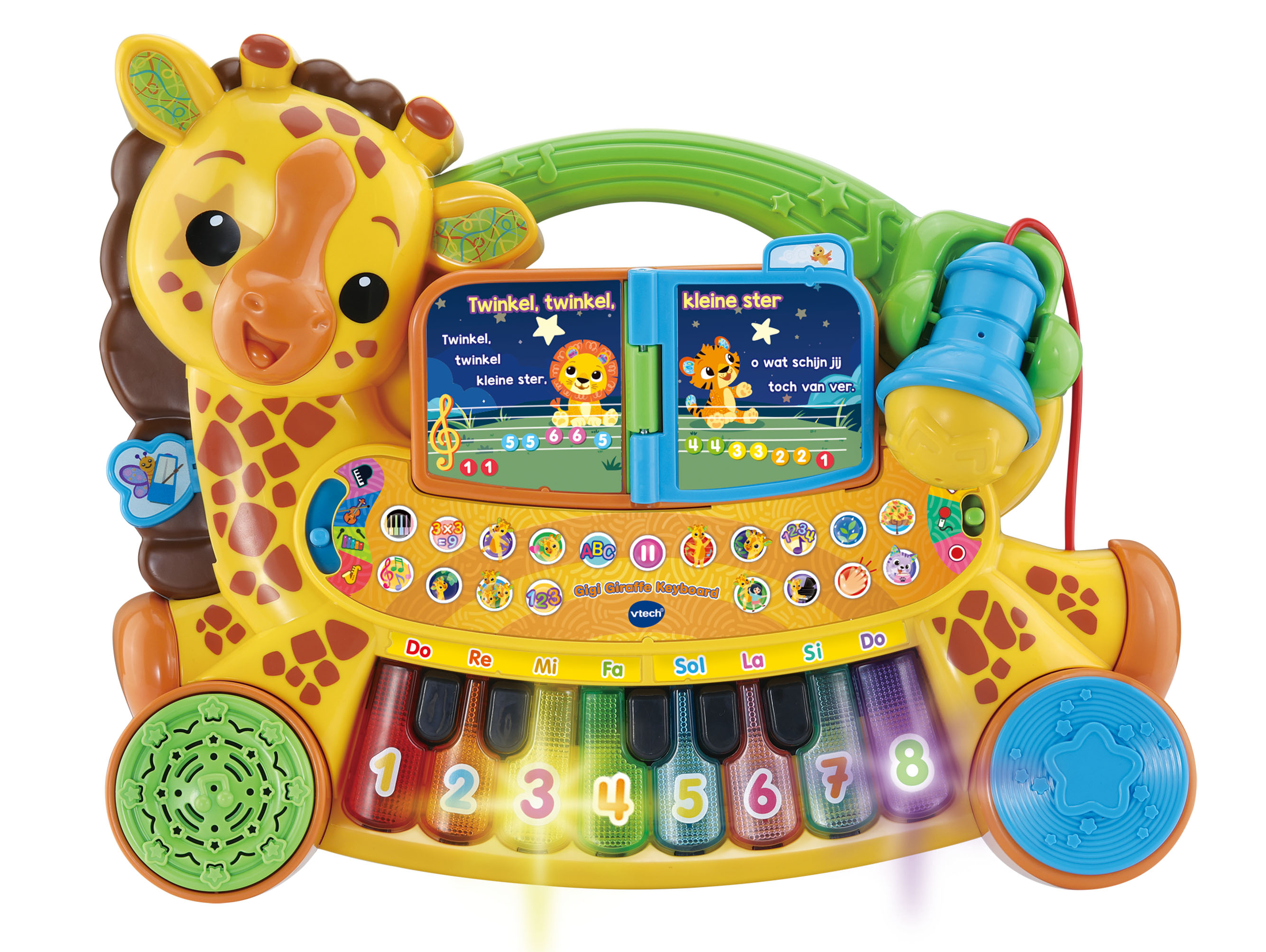 VTECHÂ® Gigi giraffe keyboard