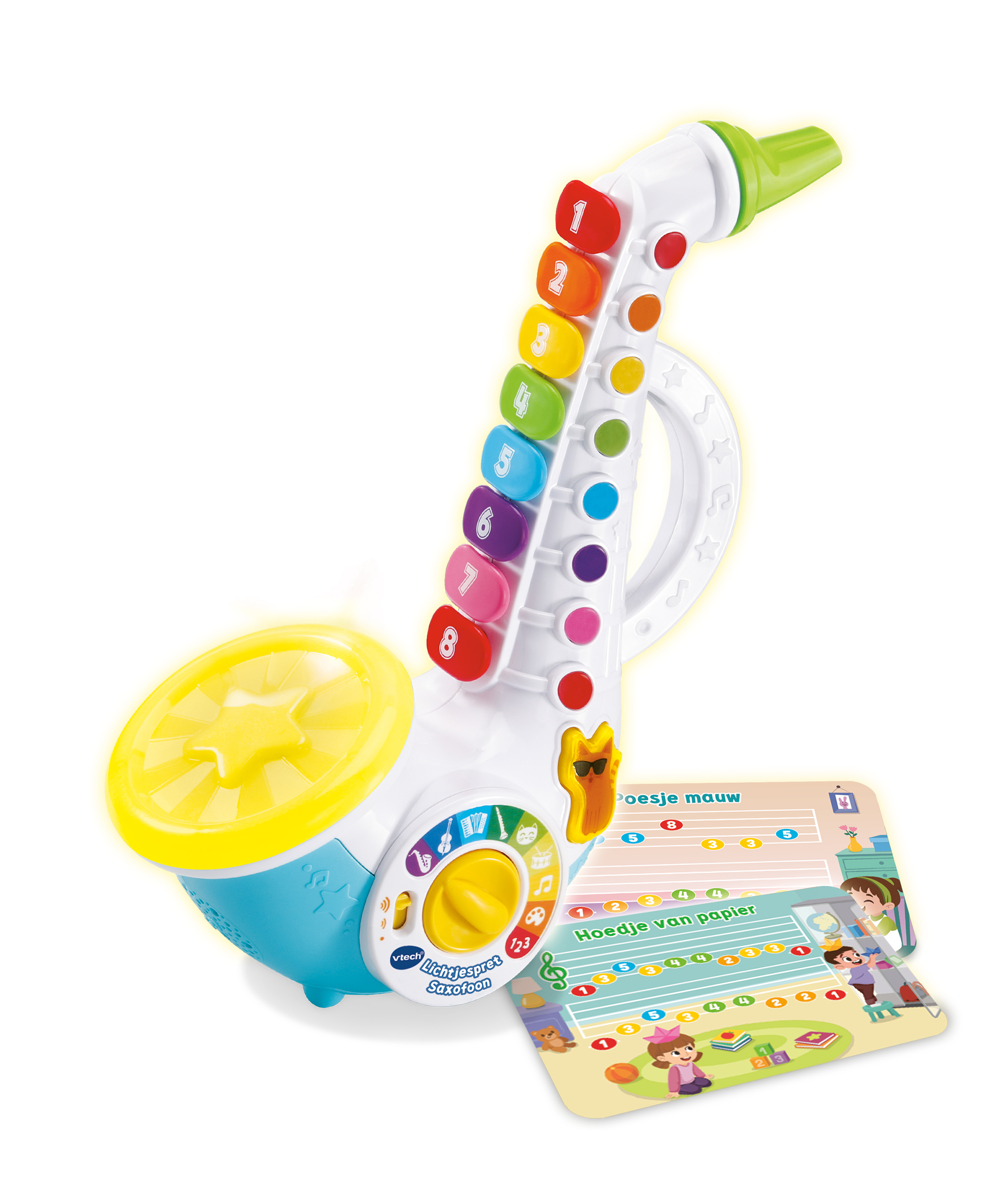 VTECHÂ® Lichtjespret saxofoon