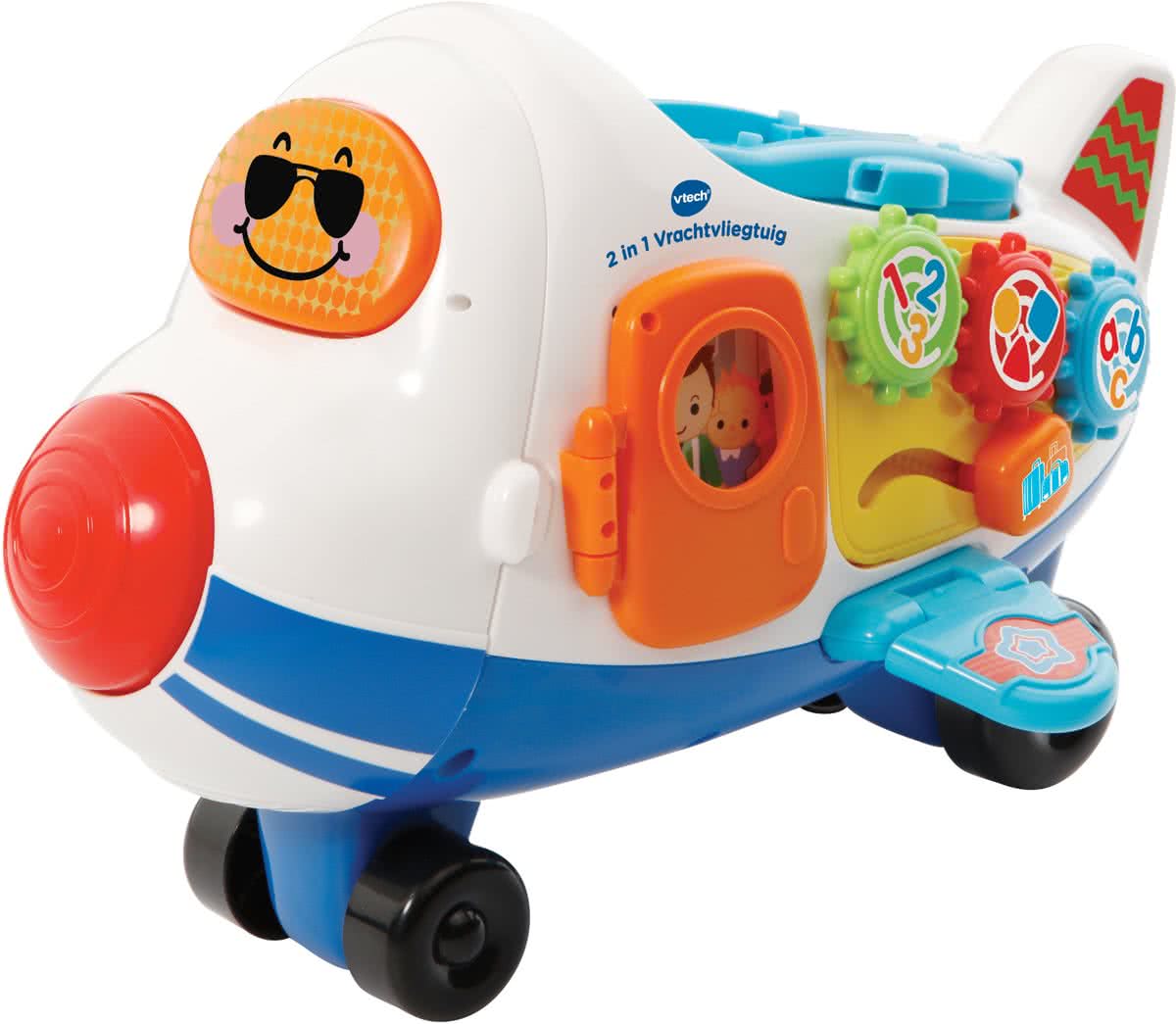 VTech Toet Toet Autos 2 in 1 Vrachtvliegtuig - Speelfiguur