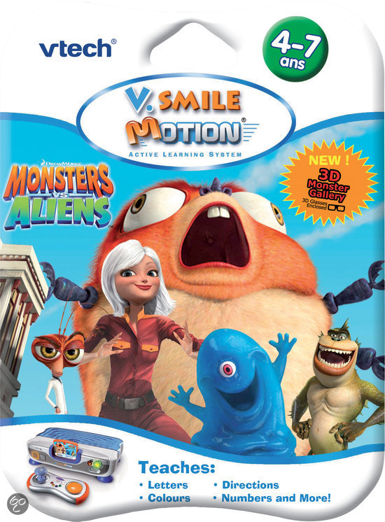 VTech V.Smile Motion Monsters VS Aliens - Game