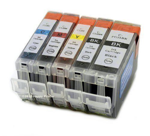 Canon CLI8/PGI5 Set MediaHolland Compatible 5 stuks met chip