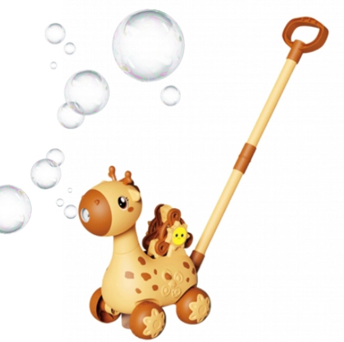   - Bubbelmachine - Giraffe - Kinderen - Muziek & Licht - Met Bestuurstok