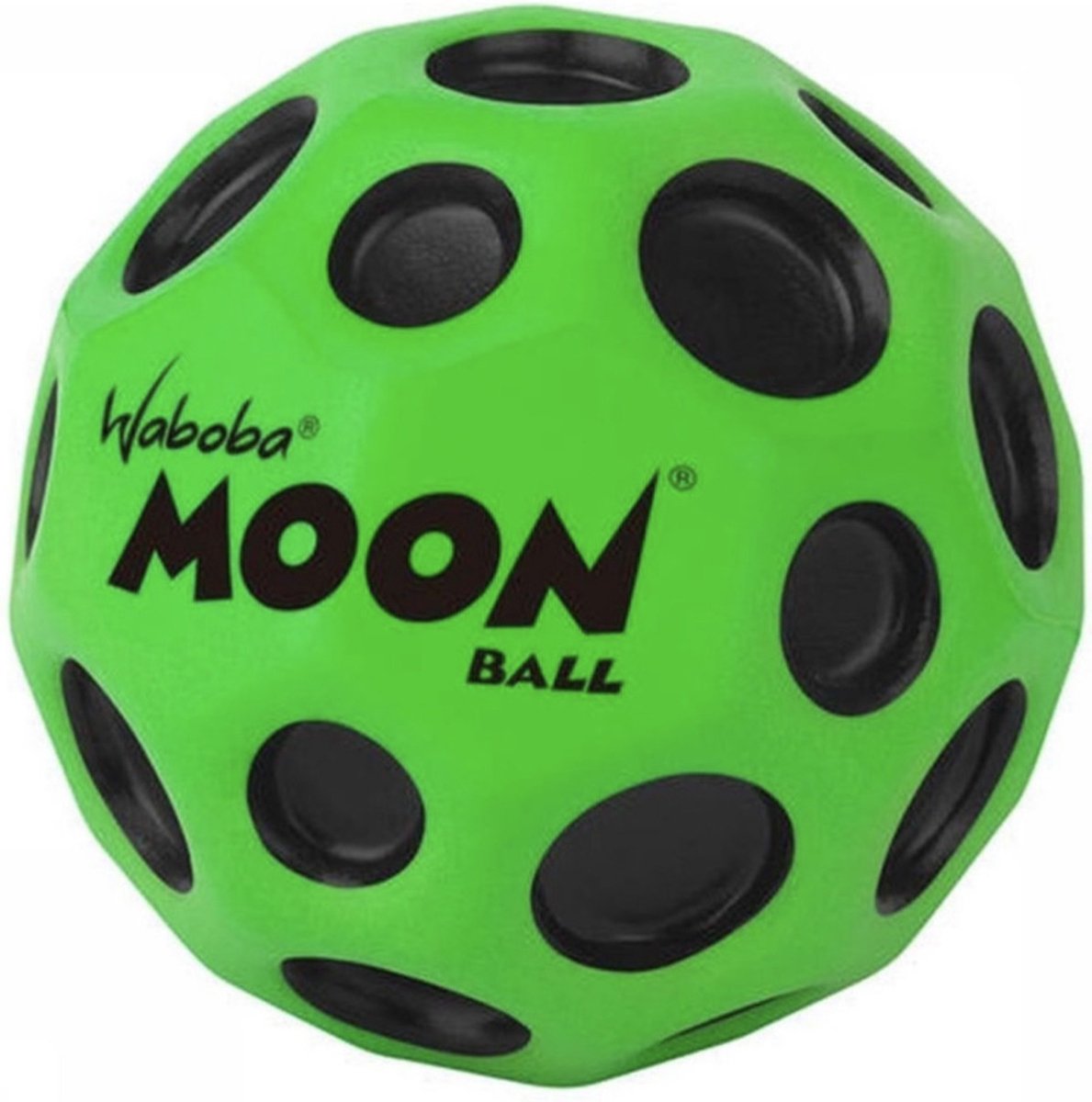 Waboba Moonball Stuiterbal Groen, Ø 6,3cm