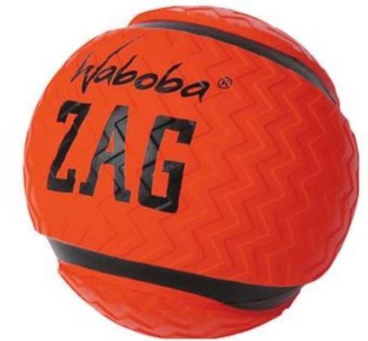 Waboba Splashbal Zag 9 Cm Foam Oranje