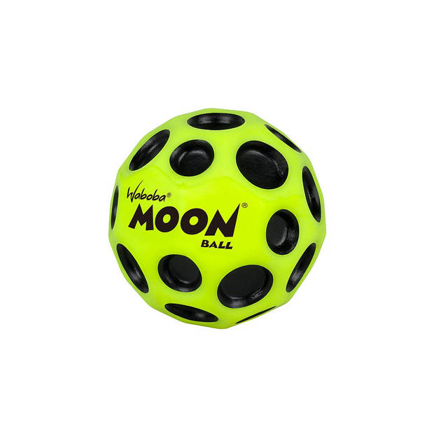 Waboba stuiterbal Original Moon Ball - Geel - Ø 6,3cm