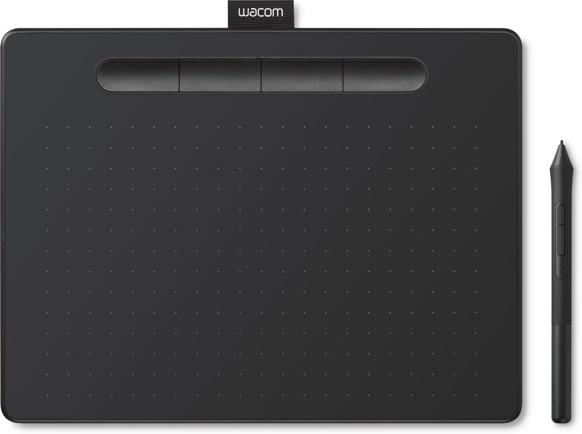 Wacom Intuos Pen & Bluetooth Medium - Tekentablet / Zwart