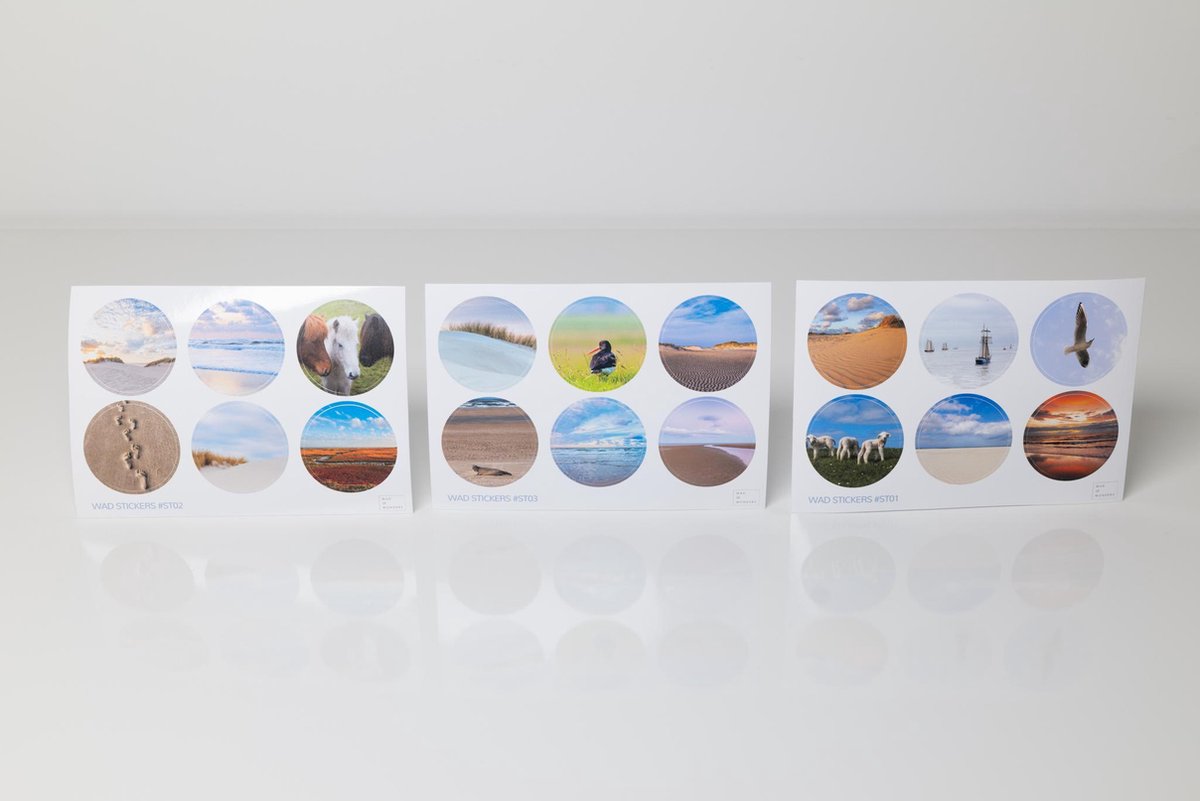 Waddeneilanden Stickers