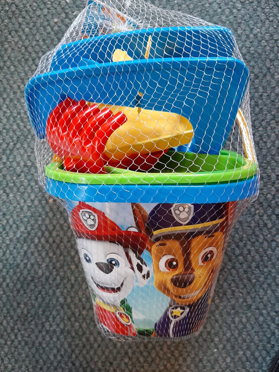WADER Paw Patrol Eimergarnitur 7-teilig