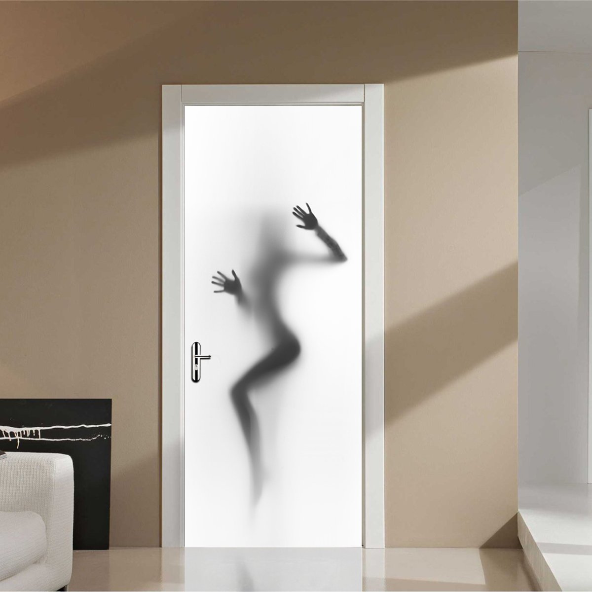 Walplus Deur Decoratie Sticker - Sexy Douche