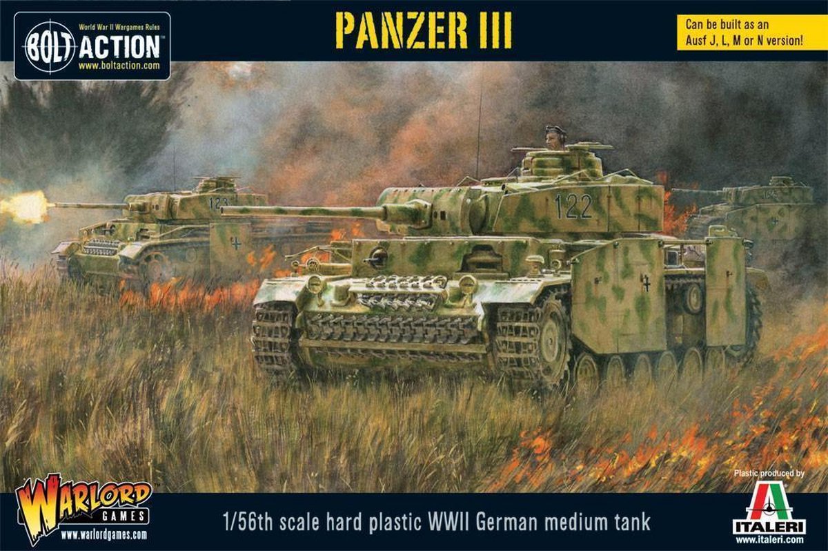 Bolt action: Panzer III