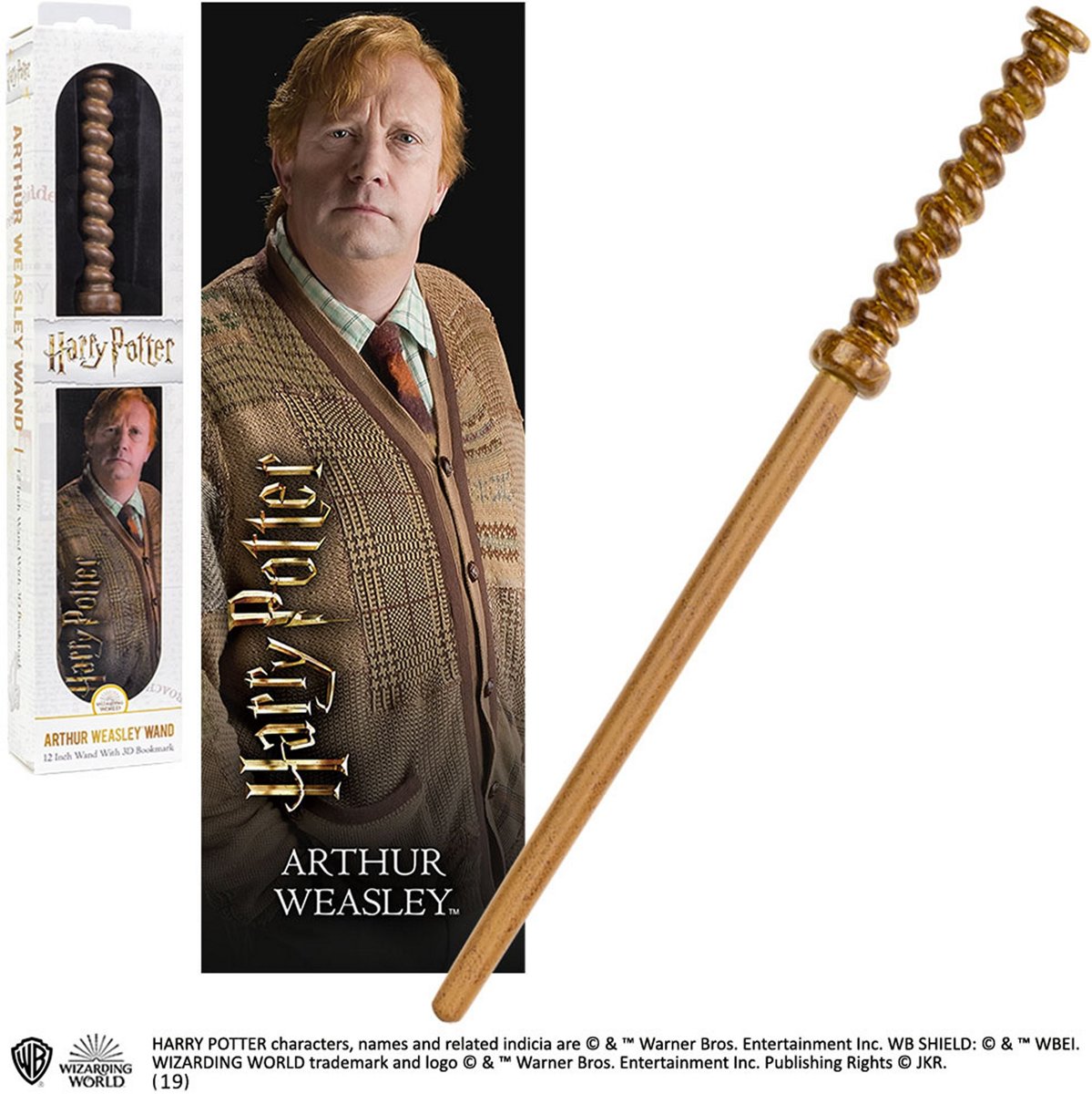 Arthur Weasley toverstaf (Officiële replica) (PVC)