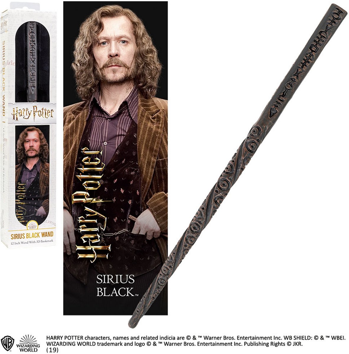 Sirius Black toverstaf (Officiële replica) (PVC)