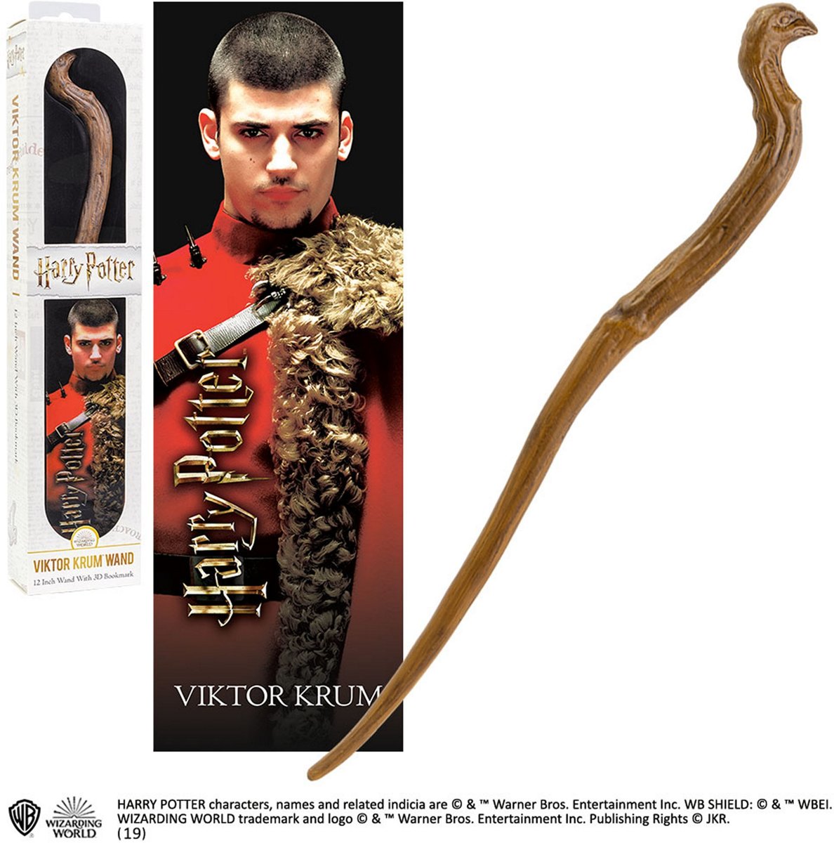 Victor Krum toverstaf (Officiële replica) (PVC)