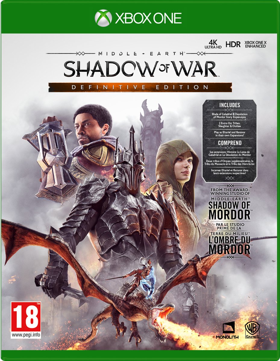 Middle-Earth: Shadow of War - Definitive Edition - Xbox One