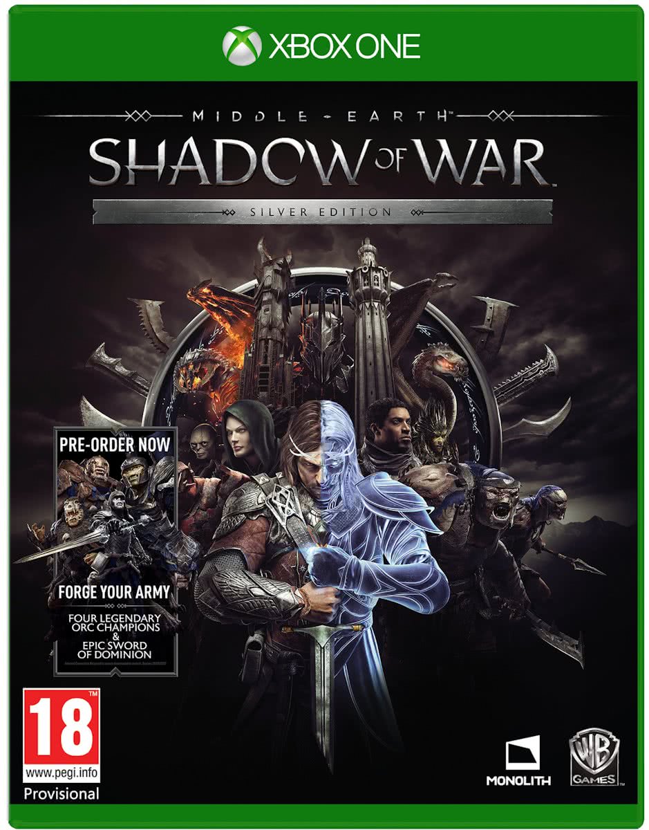 Middle-Earth: Shadow Of War - Silver Edition - Xbox One