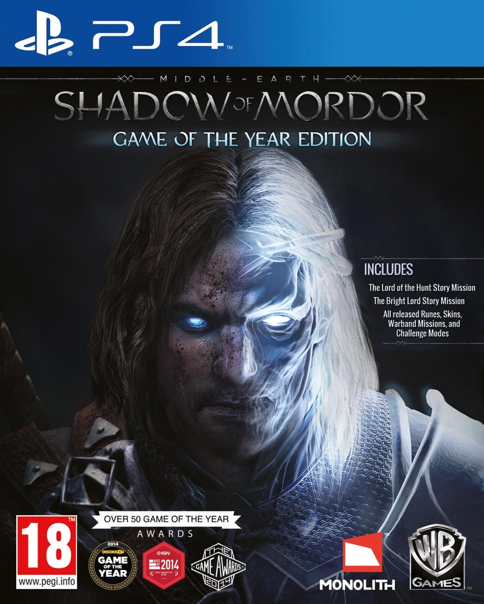 Middle-Earth: Shadow of Mordor (GOTY Edition) PS4