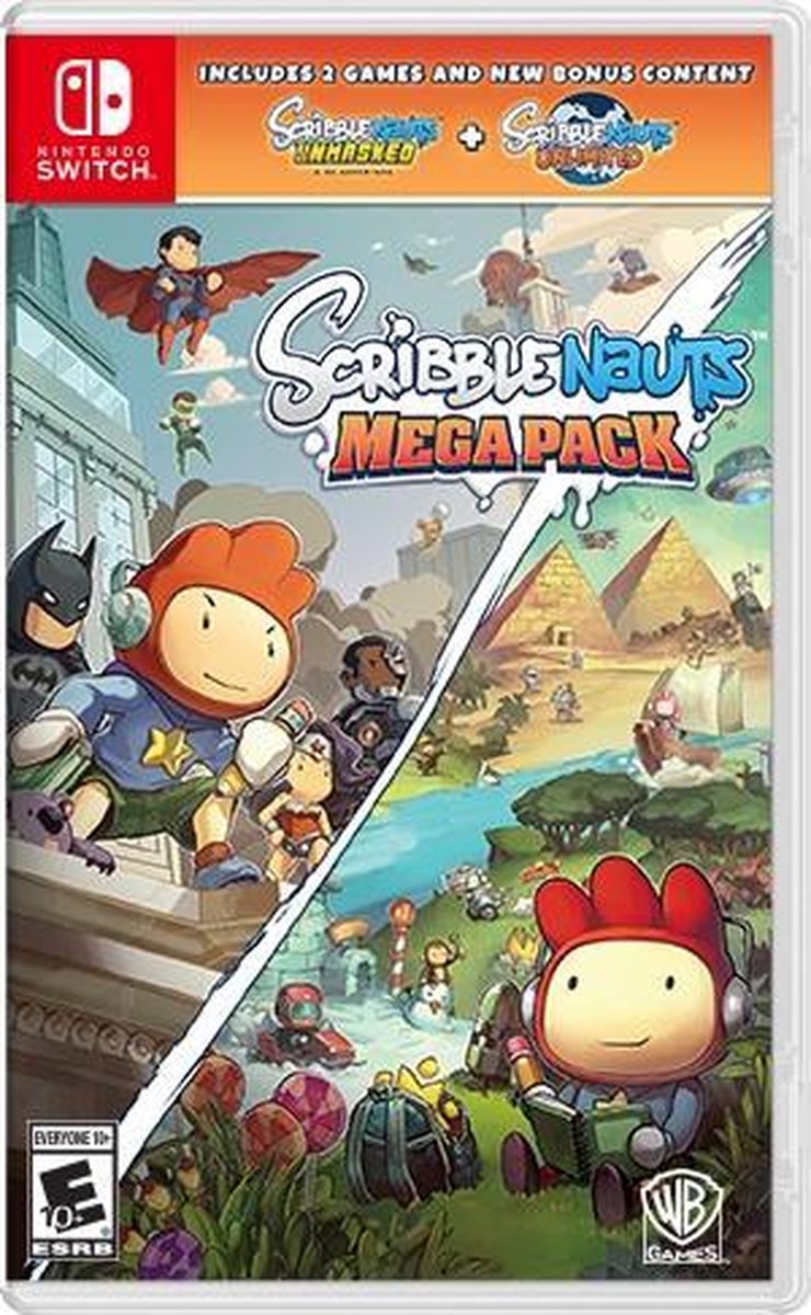 Warner Bros Scribblenauts Mega Pack, Nintendo Switch video-game Basic + Add-on Engels