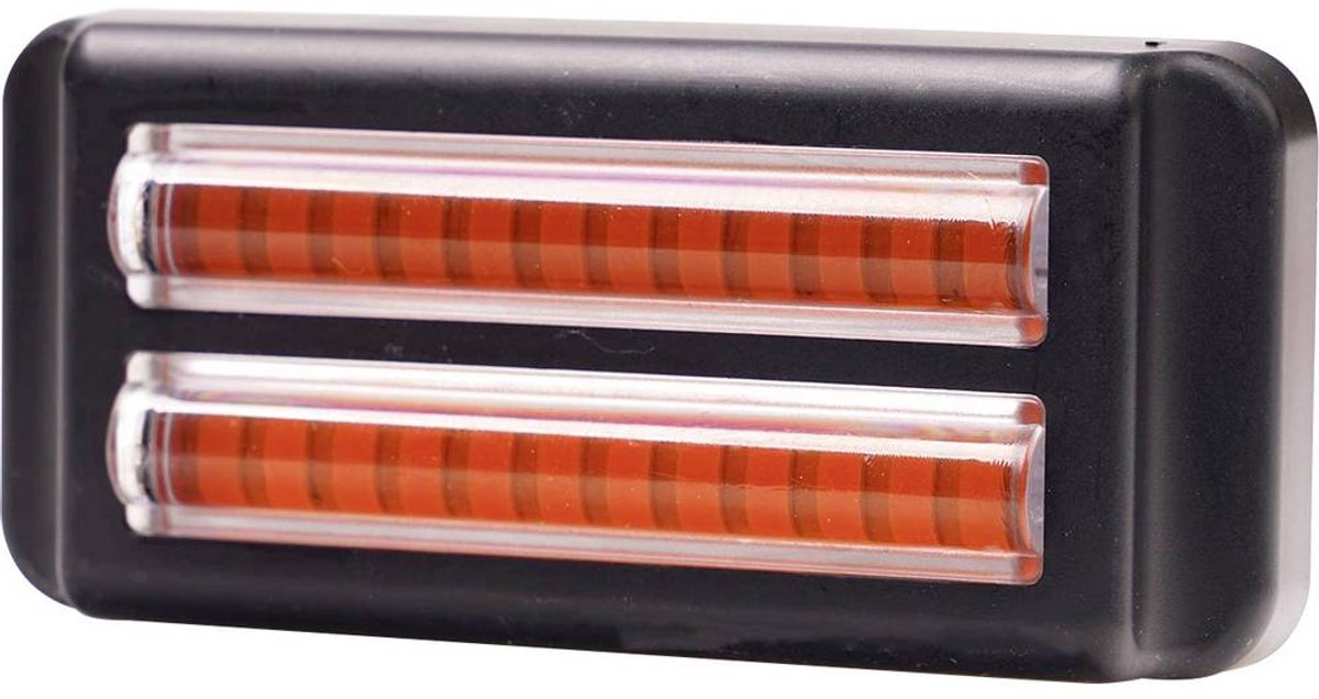 WAS 2469 Frontflitser 12 V/DC, 24 V/DC werkt op boordnet Opbouw Oranje