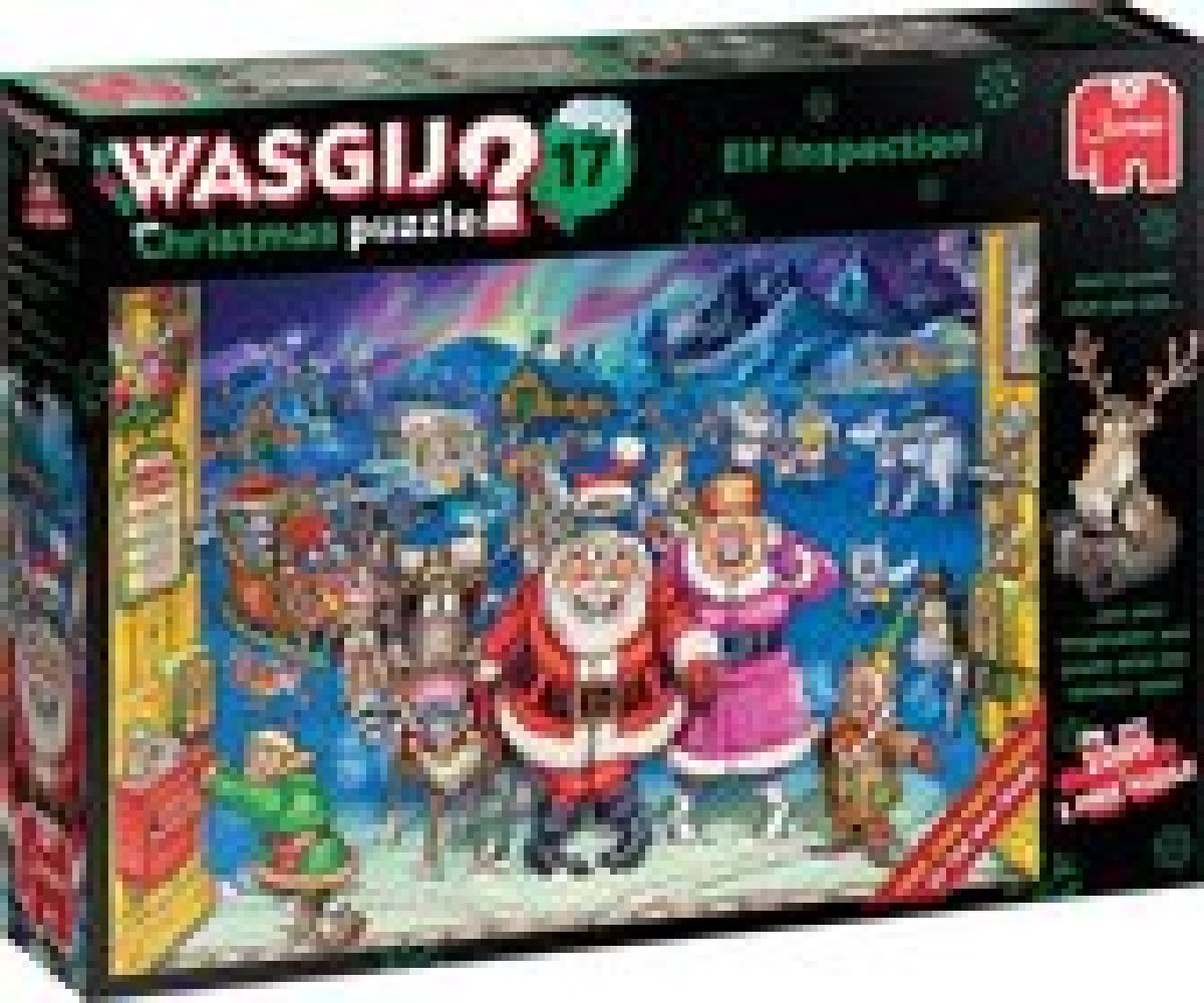 Wasgij Christmas 17 Elfinspectie puzzel - 2x1000 stukjes